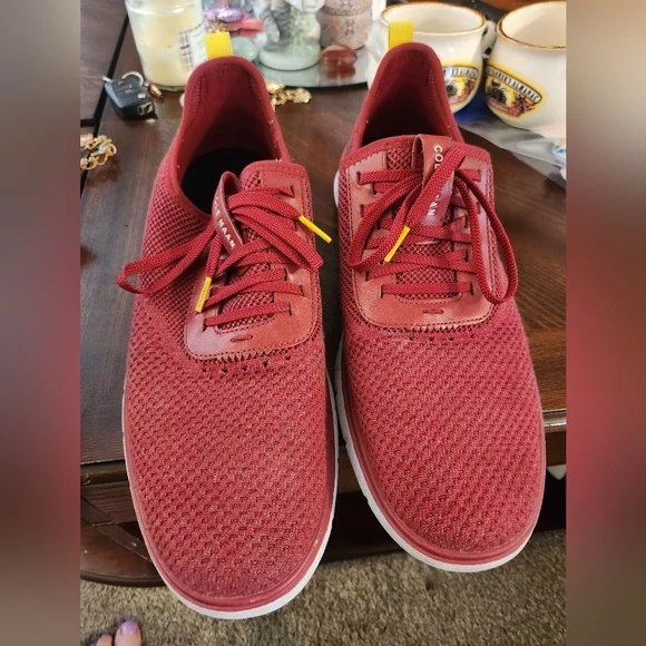 Cole Haan ZeroGround Red Slip-On Sneakers Size 12M - Picture 2 of 15